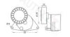 AUTEX 601398 Tensioner Lever, v-ribbed belt